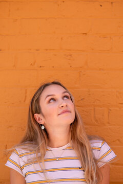 fun portrait of teenager