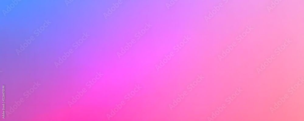 Poster vibrant pink and blue gradient creating smooth background