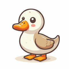 duck, bird, animal, nature, beak, wildlife, white, isolated, feather, wild, illustration, cute, graphic, design, water, vector, background, waterfowl, wing, swim, drawing, duckling, mallard, farm, car