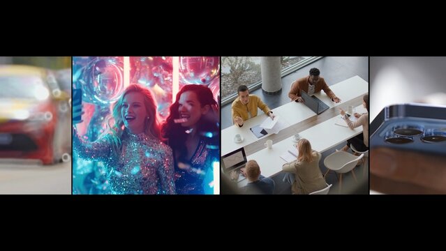 Dynamic Multi Panel Intro Opener (60fps)