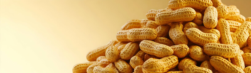 Peanuts in shell, pile, food, harvest, agriculture