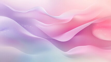 Obraz premium Abstract flowing pastel waves