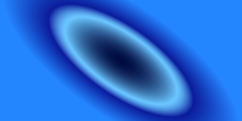 Artistic abstract Blue gradient background with grainy noise