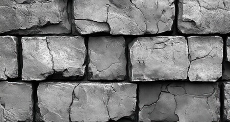 Seamless Pattern of Textured Concrete Brick Paving Slab Driveway Sidewalk Cobblestone Outdoor Pathway Flooring