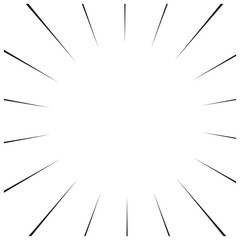 Obraz premium Speed Line Comic Effect