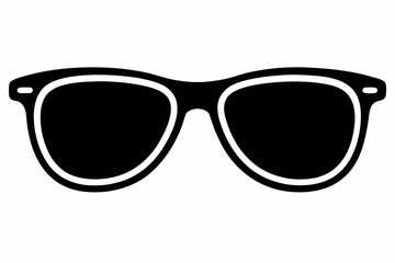 Fototapeta premium sunglasses line art silhouette vector illustration