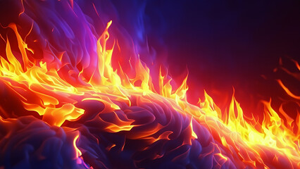 Minimal background hyper realistic colorful fire beautiful wallpaper hd best quality image
