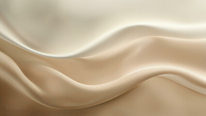 Obraz premium A sophisticated and understated gradient transitioning from soft ivory to light tan, providing a timeless and minimalistic aesthetic.