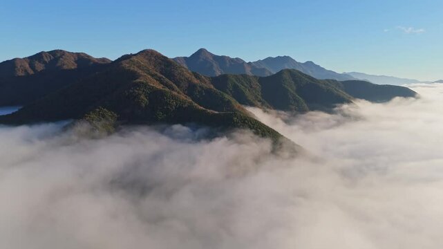 Mt. Fuij Japan Drone