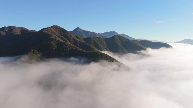 Mt. Fuij Japan Drone