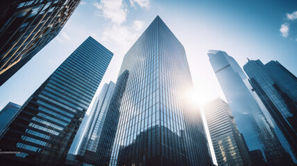 Fototapeta premium modern office building