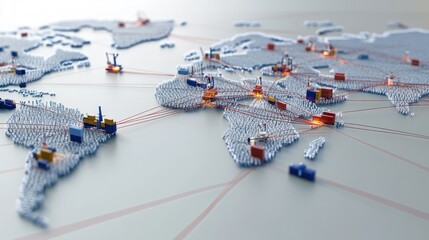 Global Data-Driven Supply Chain Model Overview