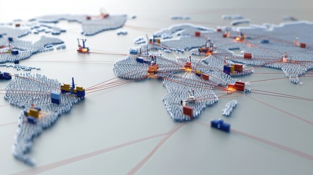 Global Data-Driven Supply Chain Model Overview