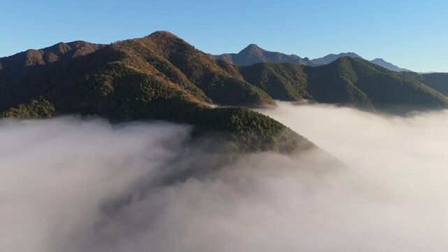 Mt. Fuij Japan Drone