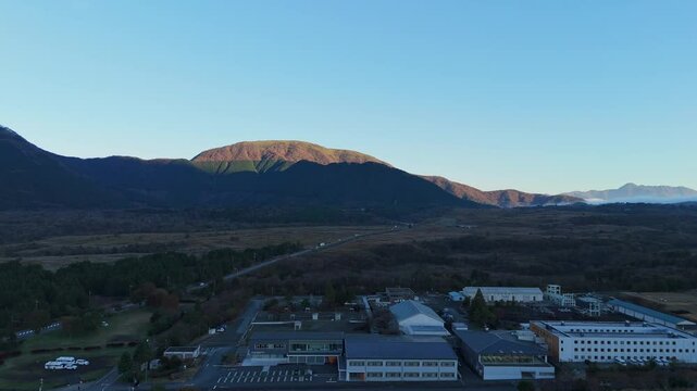 Mt. Fuij Japan Drone