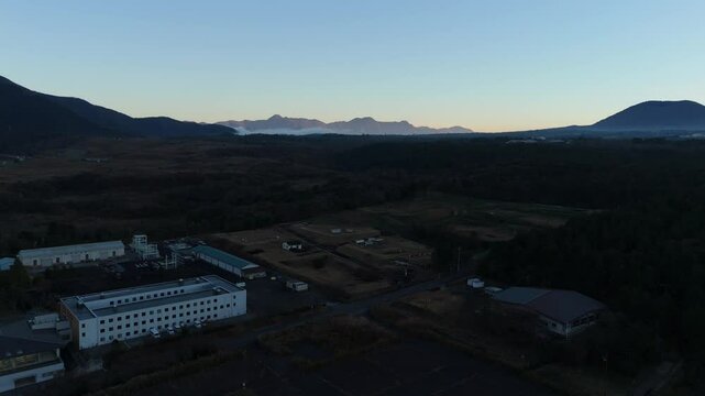 Mt. Fuij Japan Drone