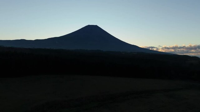 Mt. Fuij Japan Drone