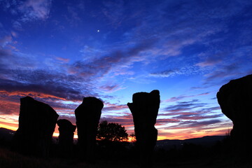 Mo Hin Khao ,pillar rock formation is located in a broad field at Phu Laen Kha National Park.
Mo...