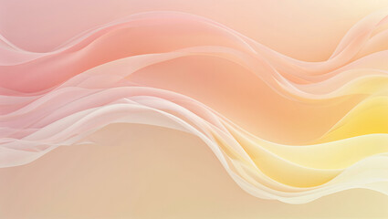 Soft Peach to Pastel Yellow Gradient