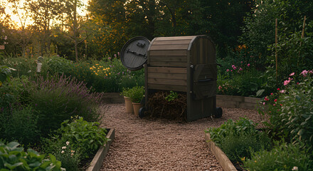 Fototapeta premium composting box