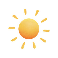 Hand-Drawn Sun Illustration