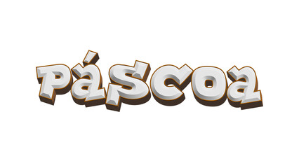 Páscoa Lettering