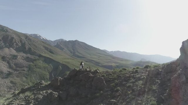 view from the mountain