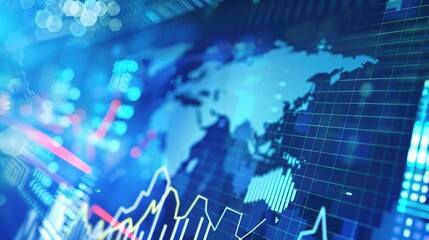 Fototapeta premium Direct Investment: Unraveling the Dynamics of Cross - Border Business Expansion! This crucial economic activity involves aspects like foreign direct investment (FDI)