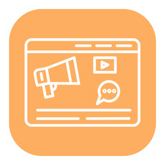 Advertising Campaign Icon