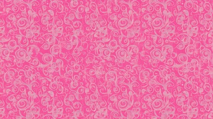 Pink Floral Design Background
