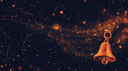 Golden Bell in Cosmic Background