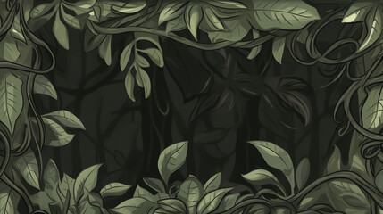 Meditative Jungle Leaves