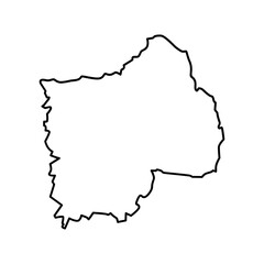 Obraz premium Guadalajara map