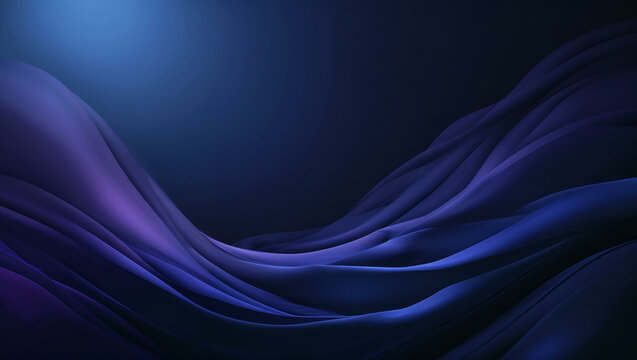 A mysterious and deep gradient moving from dark midnight blue to rich indigo, ideal for night-themed or luxury backgrounds