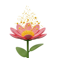 Small Floating Pollen Dots Icon (Alternate)