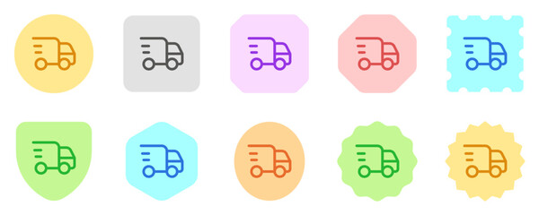 Editable express delivery vector icon. Part of a big icon set family. Perfect for web and app interfaces, presentations, infographics, etc