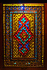 Stained glass window