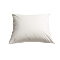 white pillow isolated on white