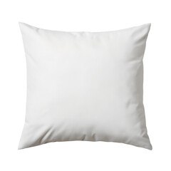 white pillow isolated on white