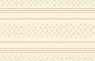 Ethnic abstract ikat art. Aztec ornament print. geometric ethnic pattern seamless  color oriental.  Design for background ,curtain, carpet, wallpaper, clothing, wrapping, Batik, vector illustration.