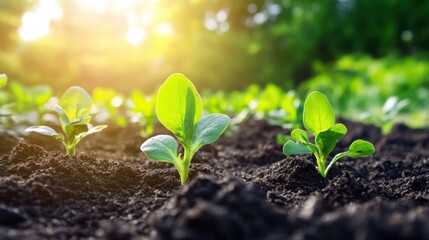 Garden soil Quality garden soil is crucial for healthy plant growth.