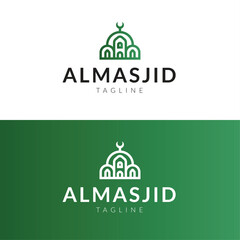 Mosque vector logo design