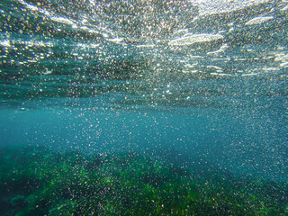 bubbles, bubble, water, underwater, sea, air, deep, undersea, under, background, wave, liquid, clear, clean, ocean, nature, texture, oxygen, blue, white, effect, transparent, foam, aquarium, aqua.