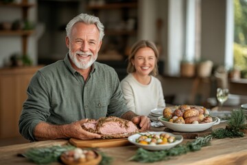 Homemade Easter Dishes for Family Gathering Celebration
