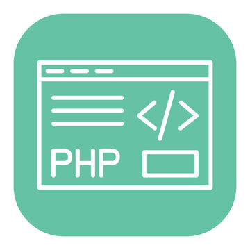 PHP Coding Icon