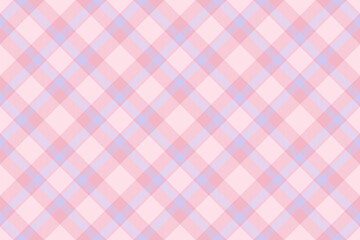 Delicate pastel pink and lavender plaid pattern.  Perfect for backgrounds, textiles, or feminine designs.  Subtle texture and soft colors create a romantic and calming aesthetic.