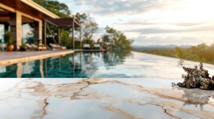 Luxurious Modern Villa with Infinity Pool and Scenic Landscape View