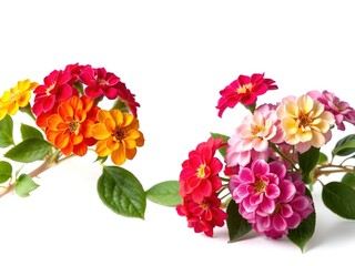 Colorful Lantana Flowers, Ideal for Backgrounds
