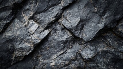 Sharp rock texture with dark grey jagged edges and natural patterns
