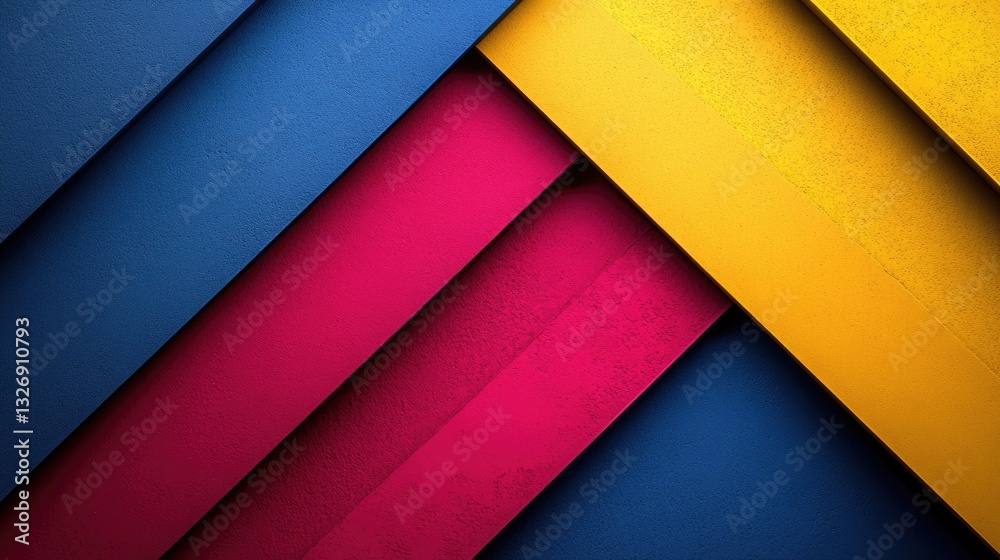 Poster abstract colorful diagonal stripes background
